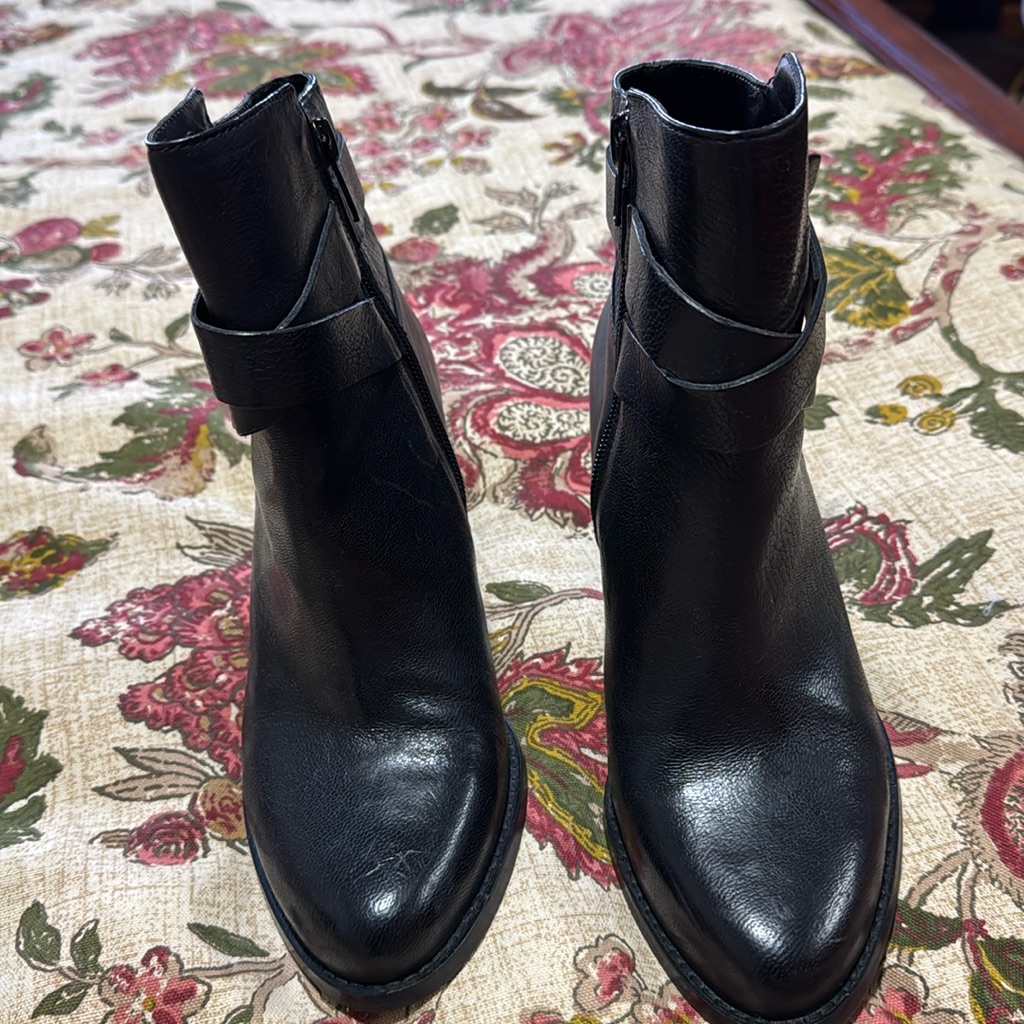 Black Leather Boots
